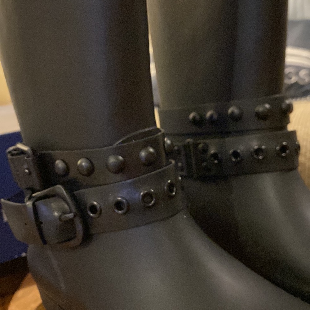 Henry Ferreira Bond-500 Brand New Tall Rain Boots Sz 6 - Picture 4 of 6